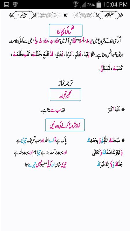 Arabic Grammar Books In Urdu